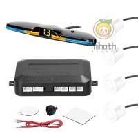 ราคา ระบบเรดาร์ถอยหลัง เซนเซอร์จอดรถยนต์ พร้อมเซนเซอร์จอดรถ 4 ตัว ไฟ LED (25124778234)