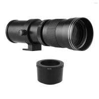 ราคา เลนส์ซูมกล้อง Radi MF Super Telephoto F 8 3 16 เมาท์ T2 420 800 มม พร้อมแหวนอะแดปเตอร์เมาท์ FX เกลียว 1 4 แบบเปลี่ยน สําหรับ Fujifilm X Pro2 X E2 X E3 X A5 X M1 X T1 X T2 XT3 X t10 (25064799773)
