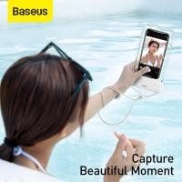 ราคา Baseus Waterproof Phone Case For iPhone 11 iPhone 12Pro Max Swim Pouch Bag Case PVC ABS Silicone IPX8 Universal Cover For Samsung S20 Drift Diving Surfing (8504783418)