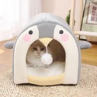 ราคา พร้อมส่ ง บ้านแมวเพนกวิน ที่นอนเเมว ที่นอนหมา บ้านแมว บ้านหมา รุปแบบเพนกวิน ที่นอนสัตว์เลี้ยง ถอดซักได้ (26151607839)