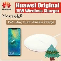 ราคา แท้100 Huawei 15W Wireless Charger CP60 QI Max 15W Quick Wireless Charger Apply for Huawei Mate 40 30 Pro P50 P30 P40 Pro For iPhone 12 11 Samsung (2701617173)