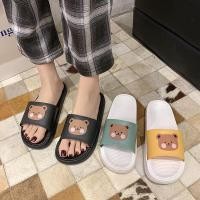 ราคา แตะคุณหมี รองเท้าสวมแตะยางนิ่มมาก พื้นนิ่มหนานุ่มใส่สบายไม่กัดเท้า (16092524381)