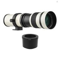 ราคา กล ้ อง MF Super Telephoto Zoom เลนส ์ F 8 3 16 420 800 มม T2 mount พร ้ อมแหวนอะแดปเตอร ์ FX mount 1 4 ด ้ ายสําหรับ Fujifilm X Pro2 X E2 X E3 X A5 X M1 X T1 X T2 XT3 X T10 X T20 (27602388536)