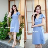 ราคา Erin Dress สีฟ้าคราม Made by Pastel Time (20494580158)