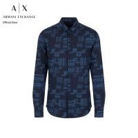 ราคา AX Armani Exchange เสื้อเชิ้ตผู้ชาย รุ่น AX 3DZC25 ZNEAZ75AA สีกรมท่า (25816995790)