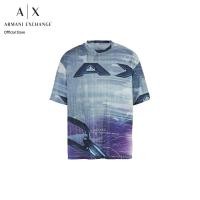 ราคา AX Armani Exchange เสื้อยืดผู้ชาย รุ่น AX 3DZTJP ZJXTZ6917 สีฟ้า (25922503815)