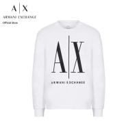 ราคา AX Armani Exchange เสื้อสเวตเชิ้ตผู้ชาย รุ่น AX 8NZMPA ZJ1ZZ1100 สีขาว (25211898877)