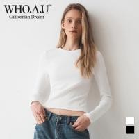 ราคา WHO A U เสื้อยืด แขนยาว Whlae2328f (24709893920)
