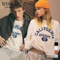 ราคา WHO A U เสื้อกันหนาว พิมพ์ลายตัวอักษร California Whmwe2392u (24607978245)