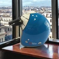 ราคา หมวกกันน็อคลายลิขสิทธิ์แท้โดราเอม่อน CAFE 05 มี 3 สี Motorcycle Helmets DORAEMON legally licensed 3 CLR (1411329304)