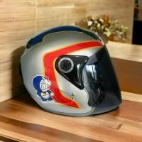 ราคา หมวกกันน็อคผู้ใหญ่ ลายลิขสิทธิ์แท้DORAEMON Motorcycle Helmets DORAEMON legally licensed (1641378574)