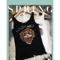 ราคา เสื้อกั๊ก สายเดี่ยว พิมพ์ลายหัวเสือ ขนาดเล็ก หรูหรา สไตล์ยุโรป สําหรับผู้หญิง (21975077849)