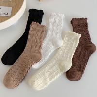 ราคา ถุงเท้าญี่ปุ่นแฟชั่น สไตล์วินเทจ ลายลูกไม้ ข้อกลาง สีพื้น สำหรับผู้หญิง (15403138199)