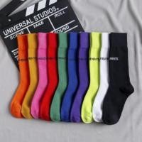 ราคา ถุงเท้าเกาหลี ข้อยาว สีนีออน แนวสตรีทแฟชั่น สำหรับผู้หญิง (11816687766)