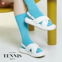 ราคา CLEARANCE MiniB TENNIS mnb116 รองเท้าส้นแบนมีสายรัดส้นเท้า เสริมความนุ่มรองรับเท้า (23640942387)