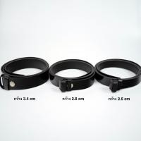 ราคา เข็มขัดนักศึกษา PU สีดำเงา ไม่มีหัว ยาว 30 60 นิ้ว (2430108118)