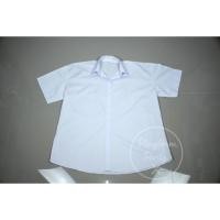ราคา เสื้อนักศึกษาหญิงไซส์ใหญ่ อก 62 66 นิ้ว หลังสามเหลี่ยม มือ 1 สีขาวธรรมดา (24117906992)