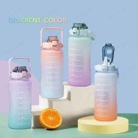 ราคา ส่งฟรี เก็บเงินปลายทาง ขวดน้ำ 2 ลิตร ขวดน้ำนักกีฬา ขวดน้ำพลาสติกใช้ซ้ำได้ (18323344074)