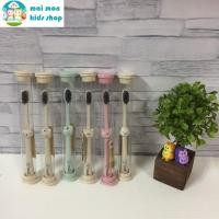 ราคา แปรงสีฟันเด็ก ชาโคล ด้ามจับข้าวฟางสาลี (9359302171)