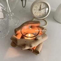 ราคา พร้อมส่ง JIPATACHOBSHOP เชิงเทียน cozy เชิงเทียนไม้ (17340814802)