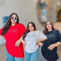 ราคา T shirt เสื้อคอกลมนำเข้า งานตอกเพชร รีดกากเพชร (24261849362)