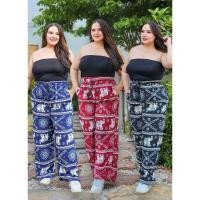 ราคา Elephant Pants กางเกงช้างลายใหม่ทรงกระบอกขาปล่อย (25113833659)