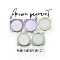 ราคา ผงสีผสมเรซิ่น สีรุ้ง มุกเหลือบ สีเอฟเฟค Aurora Pigment ใช้แต่งสี ผสมเรซิ่น เทียนหอม สบู่ และงานฝีมืออื่นๆ (22154984919)
