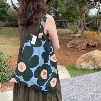 ราคา New กระเป๋า Marimekko แท้100 ผ้าใบ กระเป๋าสะพายข้าง (26301878600)