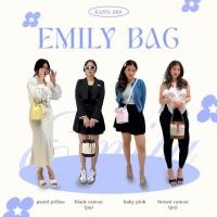 ราคา KAPPA Emily Bag กระเป๋ารุ่นใหม่ทรงขนมจีบ มาพร้อมสายยาวสะพายข้าง (25481679561)