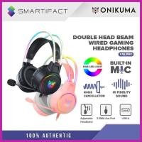 ราคา Onikuma X15 PRO ชุดหูฟังเล่นเกมสเตอริโอ แบบใช้สาย 3 5 มม พร้อมไมโครโฟน และไฟ LED ลดเสียงรบกวน yamyseth (25620087107)