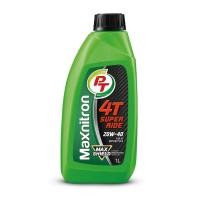 ราคา 4T Super Ride น้้ำมันเครื่องสำหรับมอเตอร์ไซต์ 4 จังหวะ จาก PT Maxnitron Super Ride 1 ลิตร (25120732830)