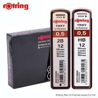 ราคา Rotring ไส้ดินสอกด ร็อตติ้ง Tikky Hi Polymer 0 5mm กล่องละ 10 หลอด (5139139777)