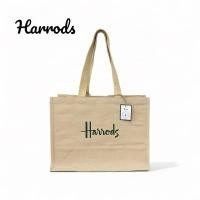 ราคา ของแท้จากอังกฤษ Harrods Foodhall Shopper Bag ถุงผ้าแฮรอท กระเป๋าช้อปปิ้ง กระเป๋ารักษ์โลก (25408740632)
