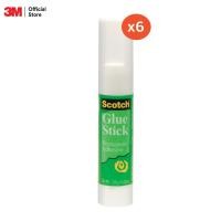 ราคา 3M Scotch สก๊อตช์ กาวแท่ง 6008 6 แท่ง 7 08 กรัม แท่ง สีขาว (1581627202)