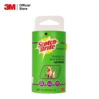 ราคา 3M Scotch Brite สก๊อตช์ ไบรต์ ลูกกลิ้งขจัดฝุ่นรีฟิล 56 แผ่น ขนาด 6x4 นิ้ว (1581374160)