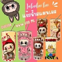 ราคา พร้อมส่ง แก้วน้ําเก็บความเย็น แก้วสแตนเลส 600 ML ลายการ์ตูน แถมฟรีหลอดดูด 30OZ แก้วเยติ แก้วเก็บความเย็นน่ารักๆ BZ8496 (20087568234)