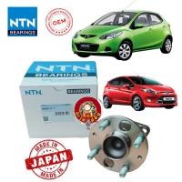 ราคา ลูกปืนล้อหลัง NTN แท้ติดรถ MAZDA 2 ปี 08 14 DE DJ FORD FIESTA ปี 08 16 มีABS รหัส HUB501T 1 (23552380020)