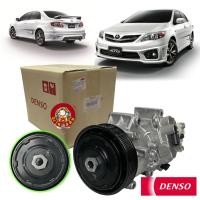 ราคา คอมแอร์ แท้ 2ปลั๊ก Denso Toyota Altis ปี2010 2013 เครื่องดูโอ้ 447150 48404D น้ำยาแอร์ r134a (22977922915)