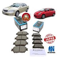 ราคา ผ้าเบรค หน้า หลัง TOYOTA Camry ACV30 02 06 Wish 04 10 MK Kashiyama Japan พรีเมี่ยม (22278760810)