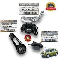 ราคา ยางแท่นเครื่อง NISSAN MARCH มาร์ช NISSAN ALMERA เกียร์ออโต้ ธรรมดา แท้เบิกศูนย์ (18589942436)