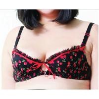 ราคา เสื้อชั้นใน ลายเชอรรี่ ม้าลาย น่ารัก มีโครง ผ้าตาข่าย Size 32 70 36 80 38 85 40 90 (9639386809)