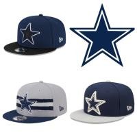 ราคา ที ่ ขายดีที ่ สุดใหม ่ NFL Dallas ทีมคาวบอยปรับอินเทรนด ์ กีฬาและหมวกลําลองสําหรับผู ้ ชายและผู ้ หญิง Unisex ป ้ องกันแสงแดดและบังแดดหมวกขอบแบน (25182121276)