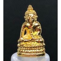 ราคา พระชัยวัฒน์ รุ่นเยือนอินเดีย เนื้อโลหะชุบทอง หลวงพ่อยอด โกสโล วัดตะคร้อ อ โนนไทย จ นครราชสีมา (22144473679)