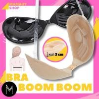 ราคา บราปีกนก Boombra บรากาว ดูมดูม หนา3cm เสริมอก นมชิด แถมสายใส (1192038233)