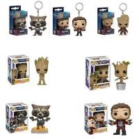 ราคา โมเดลฟิกเกอร์ Funko Pop Guardians of The Galaxy Rocket Star lord Groot ของเล่นสําหรับเด็ก (22242236129)
