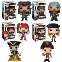 ราคา Funko Pop ฟิกเกอร์ Pirates of The Caribbean Captain Jack Sparrow William Turner Elizabeth Swann สําหรับตกแต่งบ้าน (16497193702)