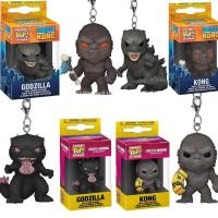 ราคา Funko Pop Godzilla 2024 พวงกุญแจ Action Figure Pendent King Kong พวงกุญแจ (25132052787)