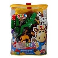 ราคา Kids learning LEGO duplo animal สวนสัตว์ เลโก้ ดูโป 79 ชิ้นจรเข้ ยีราฟ ม้าลาย สัตว์ต่างๆ บล็อกต่อ เด็กเล็ก (1672132787)