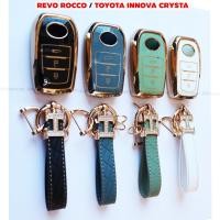 ราคา ซองกุญแจ TPU พร้อมพวงกุญแจ รีโมท Smart key 3 ปุ่ม TOYOTA HILUX REVO REVO ROCCO TOYOTA INNOVA CRYSTA (13795991159)