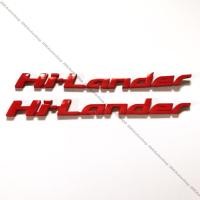 ราคา ป้ายโลโก้ 3D ตัวนูน สีแดง Hi Lander 2 ชิ้น สำหรับ อีซูซุ ดีแม็ก All new Isuzu D MAX 2012 ปัจจุบัน (7705306885)